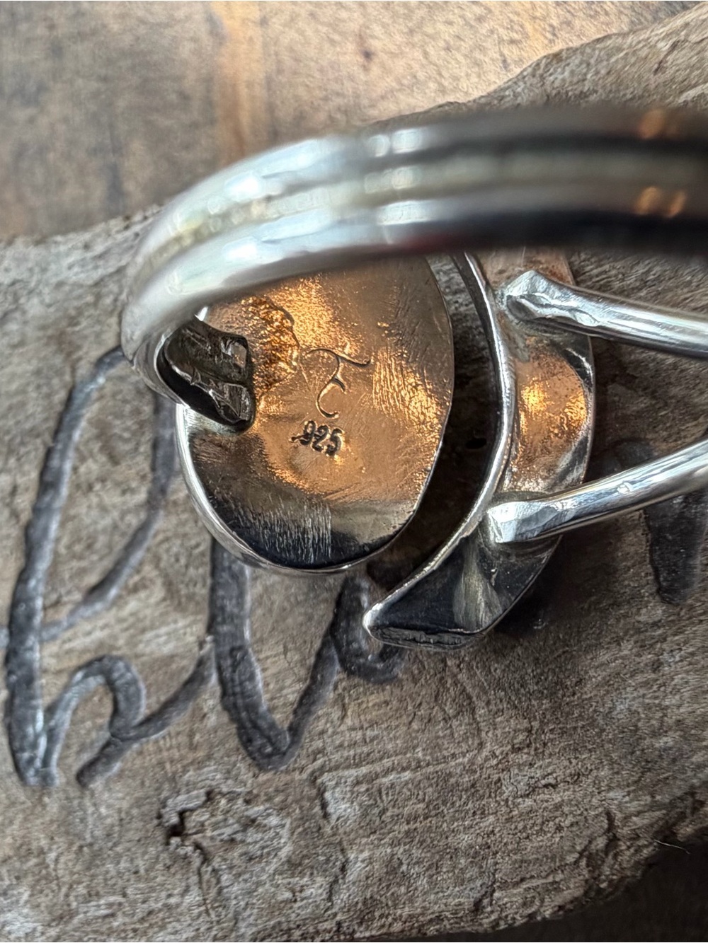 Sterling Silver Black Onyx Statement Ring - Picture 4 of 6